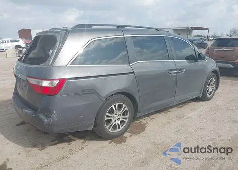 2013 Honda Odyssey Ex-L z USA, uszkodzony, nr VIN 5FNRL5H66DB069061